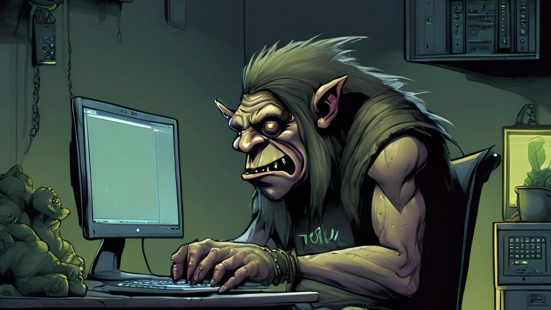 Internet et trolling