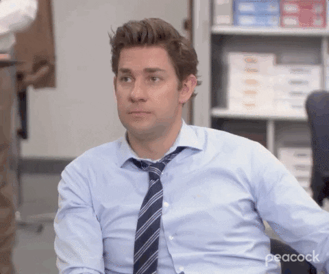 Jim being Jim, déçu